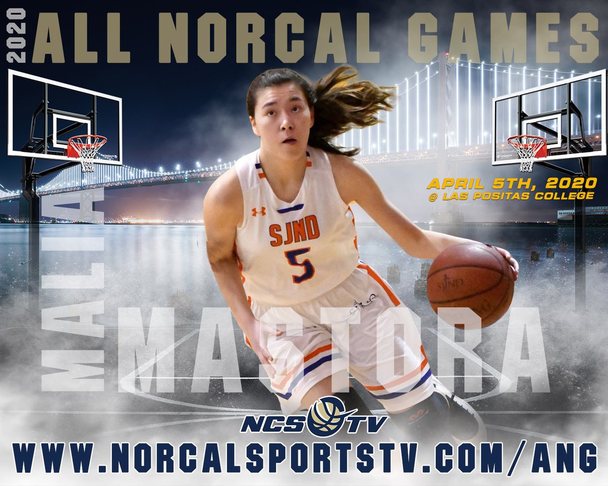 NorCal SportsTV (@norcalsportstv) on Twitter photo 🏀Reppin Bay Area vs Sacramento All-Stars!
Sunday, April 5th @ Las Positas College 1:30pm
Malia Mastora - SJND
Bay Area leads series 2-0
6 Games - 8 Events
4th Annual All NorCal Games
Schedule/Details: norcalsportstv.com/ang2020
<a href="/Team_Mastora/">melissa mastora</a> <a href="/malia_mastora/">Malia Mastora</a> <a href="/sjndathletics/">SJND Athletics</a> 🏀Reppin Bay Area vs Sacramento All-Stars!
Sunday, April 5th @ Las Positas College 1:30pm
Malia Mastora - SJND
Bay Area leads series 2-0
6 Games - 8 Events
4th Annual All NorCal Games
Schedule/Details: norcalsportstv.com/ang2020
<a href="/Team_Mastora/">melissa mastora</a> <a href="/malia_mastora/">Malia Mastora</a> <a href="/sjndathletics/">SJND Athletics</a>