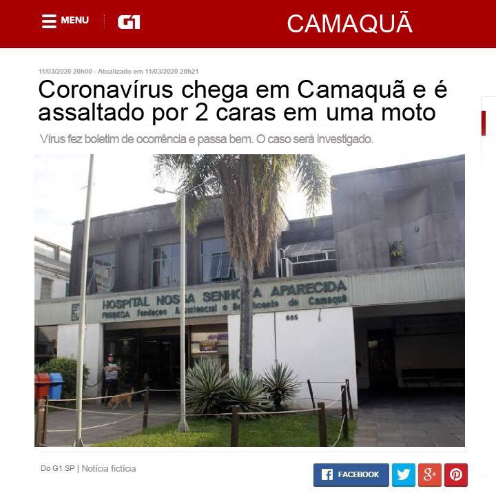 cvlktweets's tweet photo. Vírus fez boletim de ocorrência e passa bem. O caso será investigado. https://t.co/S6bz7rTH2q