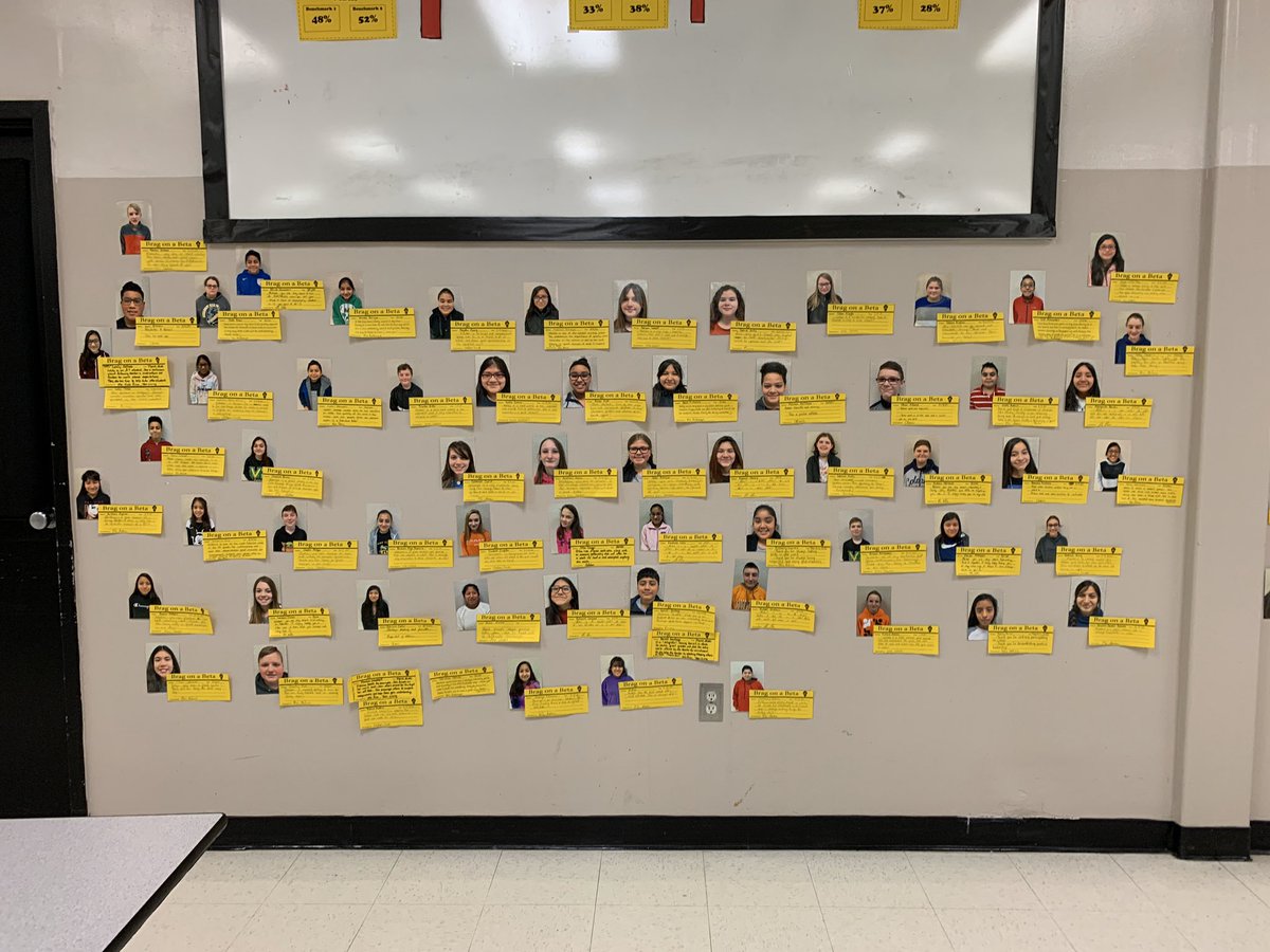 KPStacy's tweet photo. Wow’em Wednesday for Beta Week! Today the faculty Bragged on Our Betas! Plus, the leadership initiative is contagious! Students were stepping up to clean the cafeteria, hand out free snacks, as well as prep our school for tomorrow! @nationalbeta @teresabateayers @MVVikingPower https://t.co/HYLonkzwU6
