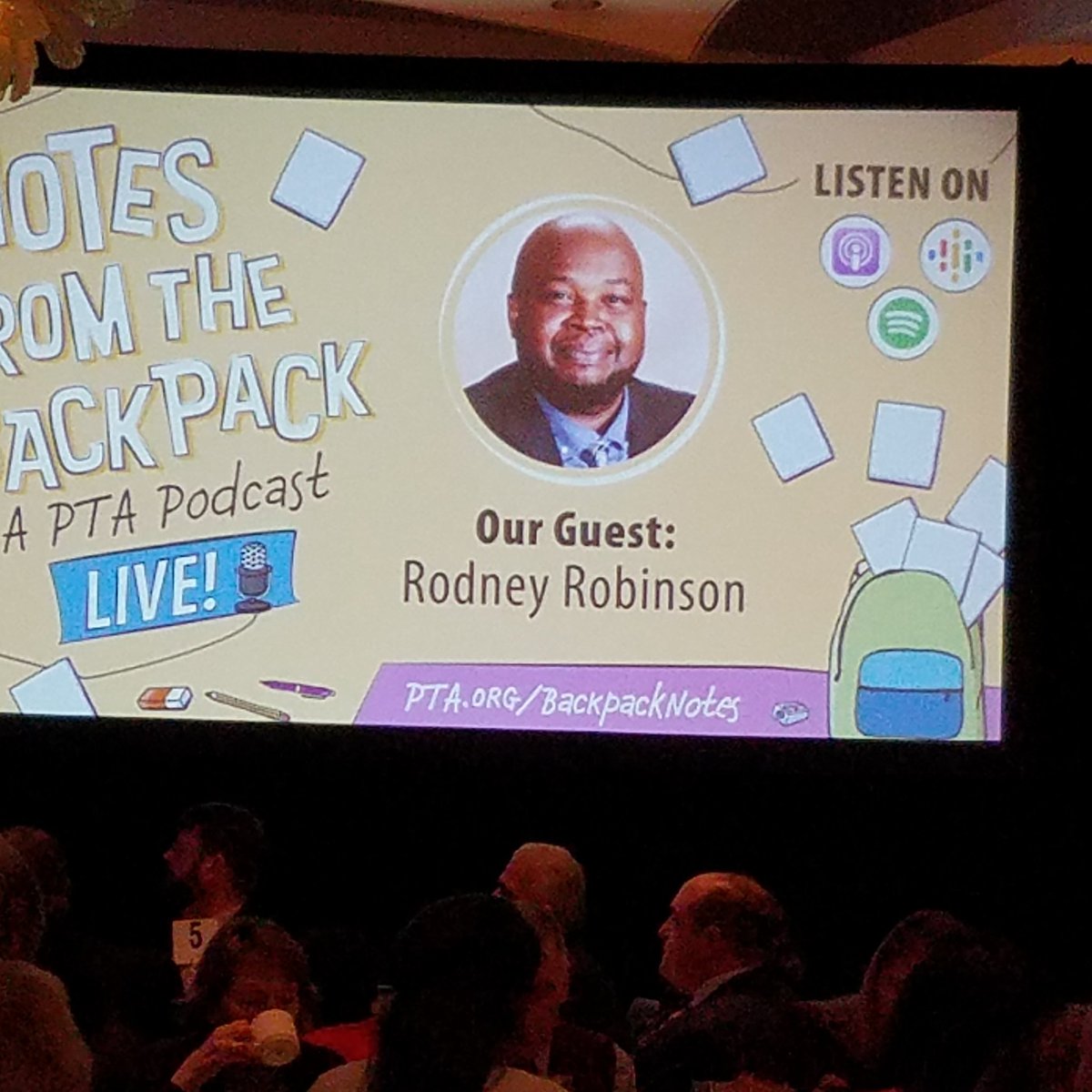 OhioPTA's tweet image. #PTALegCon #backpacknotes .@NationalPTA Season 2 starts next week. Be sure to tune in through your favorite podcast platform.