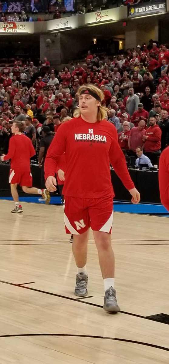 Chris_Basnett79's tweet photo. Look at our king, out here thriving. #Huskers https://t.co/tYjNEDkudT