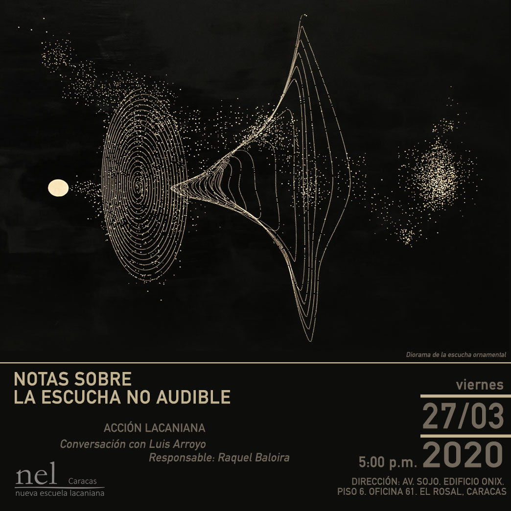 NelcfCaracas's tweet photo. Muy pronto en #Tardes de Acción Lacaniana https://t.co/6aXsUgiiT8