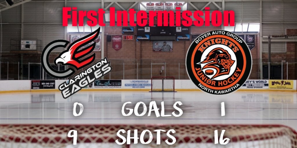 EaglesPJHL's tweet photo. Down but not out after twenty minutes. https://t.co/MVflxjPS1U