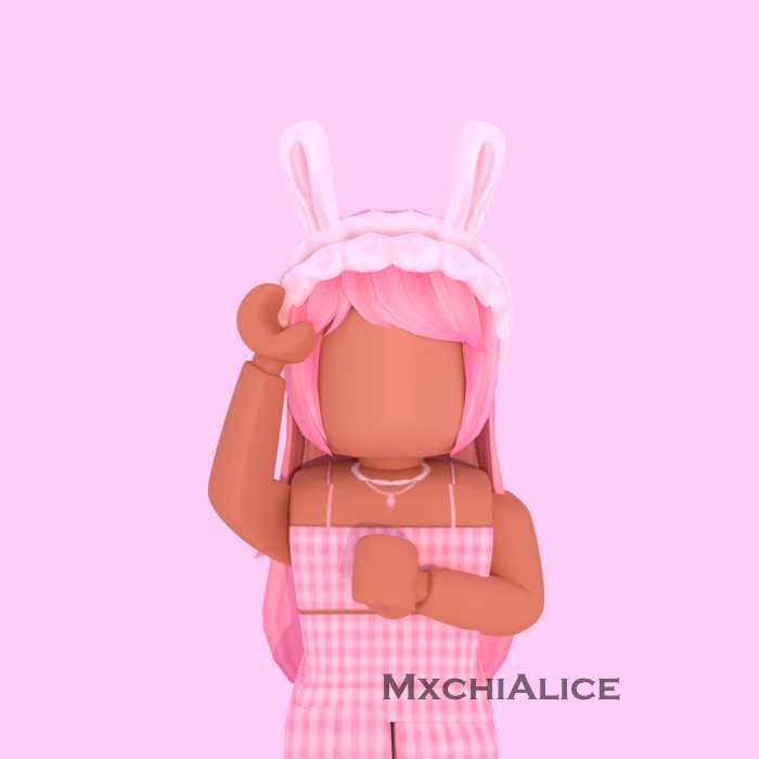 Adoptmegfx Hashtag On Twitter - cute aesthetic roblox gfx pink hair