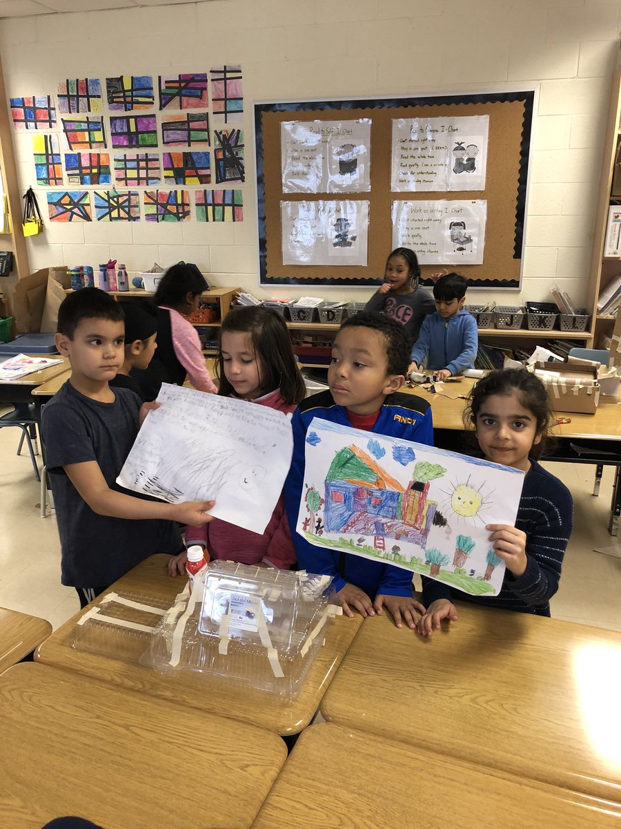 mstu_ng's tweet photo. We finished writing our story and  drawing our illustrations and reinforcing our houses today. We even tested our structures to see if they were stable. Turns out that the house built out of plastic surveyed the test! https://t.co/loDVPptEc8