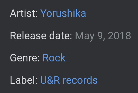 A Loser Doesn't Need An Encore (負け犬にアンコールはいらない) — YorushikaThey really solidified their style with their second EP. It's rocking. The art always freaks me out though (should I know what animal that is, because I have no idea?)