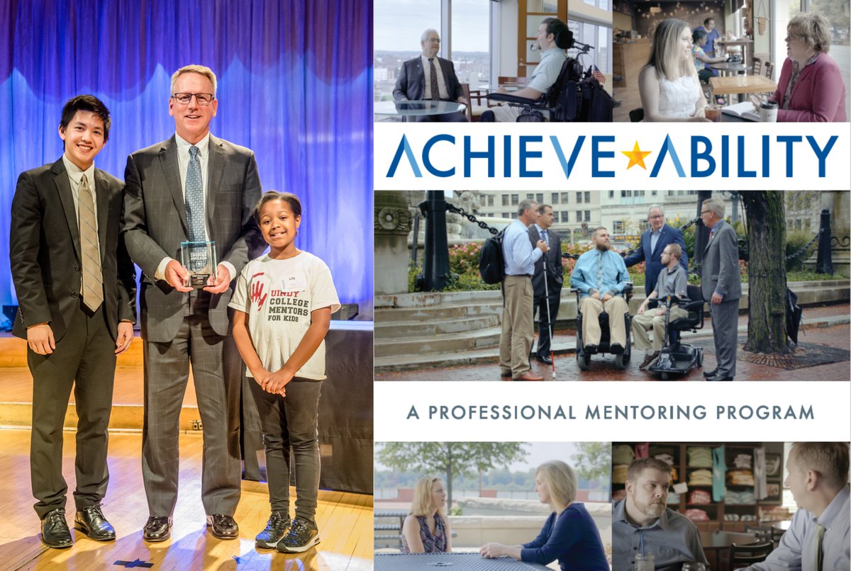 I'm incredibly proud to share that Old National Bank was presented with the "Inspiring Workplace of the Year, Large Workplace Mentoring Award" by College Mentors for Kids! #TheONBWay