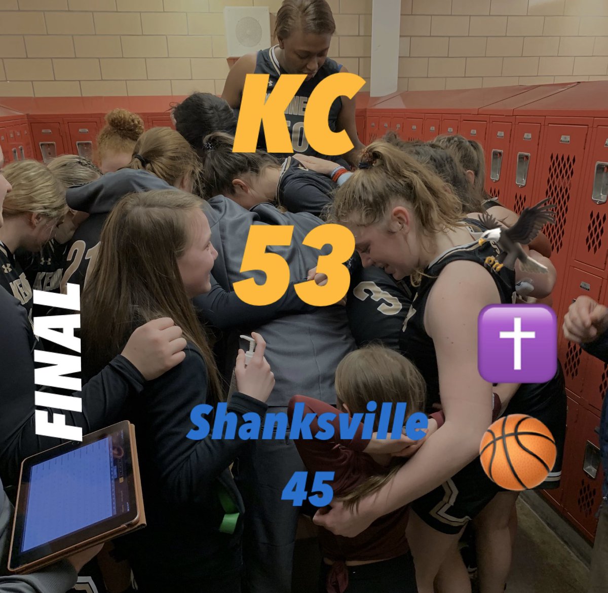KC_GBB's tweet image. 2️⃣2️⃣-3️⃣ 💪🏼 #KCFamily 🦅✝️🏀