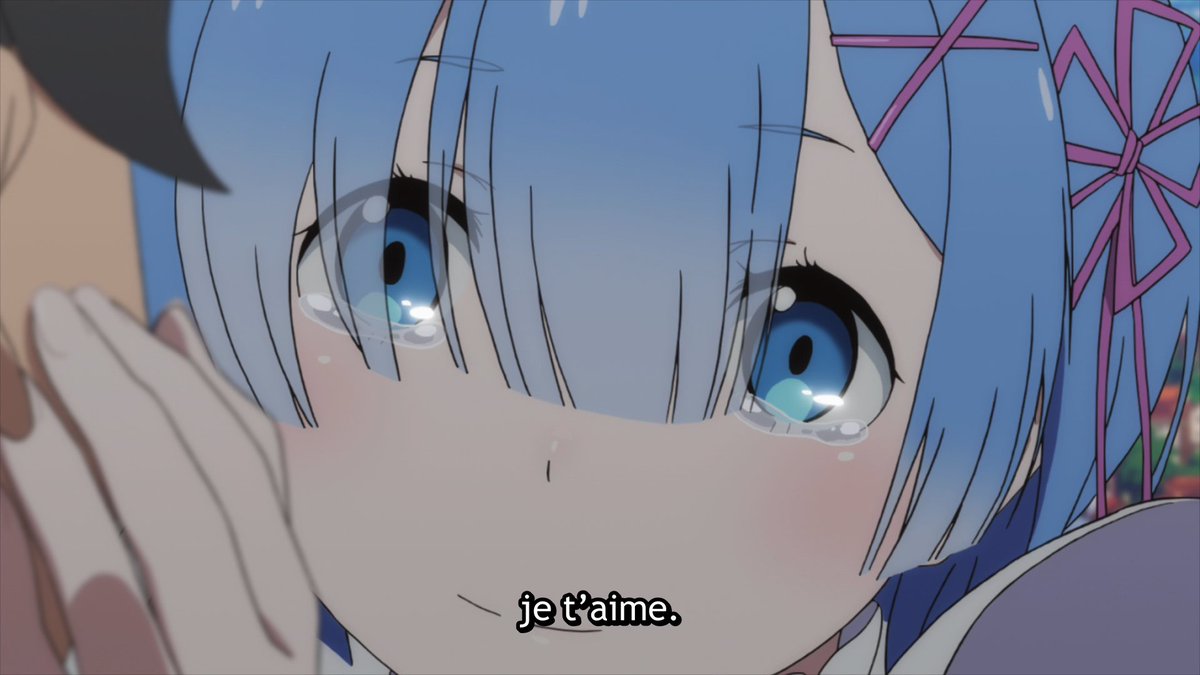 Kuroxx13's tweet photo. Je viens de voir l'ep 10 de Re edit Re:Zero, et ce moment fait toujours mal au coeur à voir... https://t.co/yvc44g1O5g