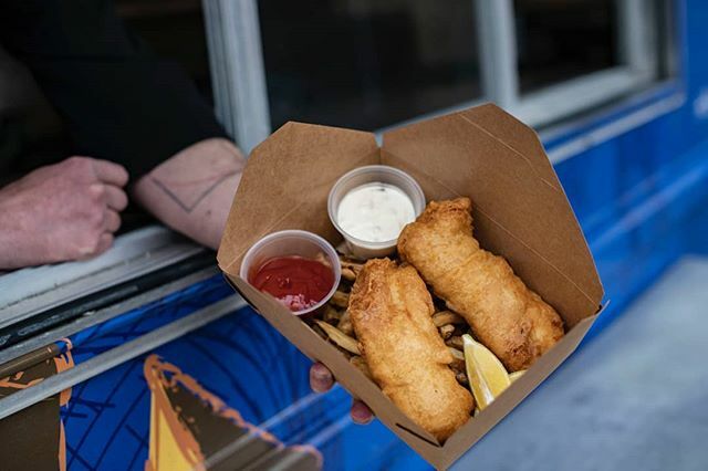 Who's ready for another delicious FISH FRYDAY at @ediblesandessentials?!?! Served straight from the @essentiallyfries food truck! Join us this Fri, starting at 4pm (till we sellout) for our famous Beer-battered Fish n' Chips! Feel free to bring your food inside the restauran…