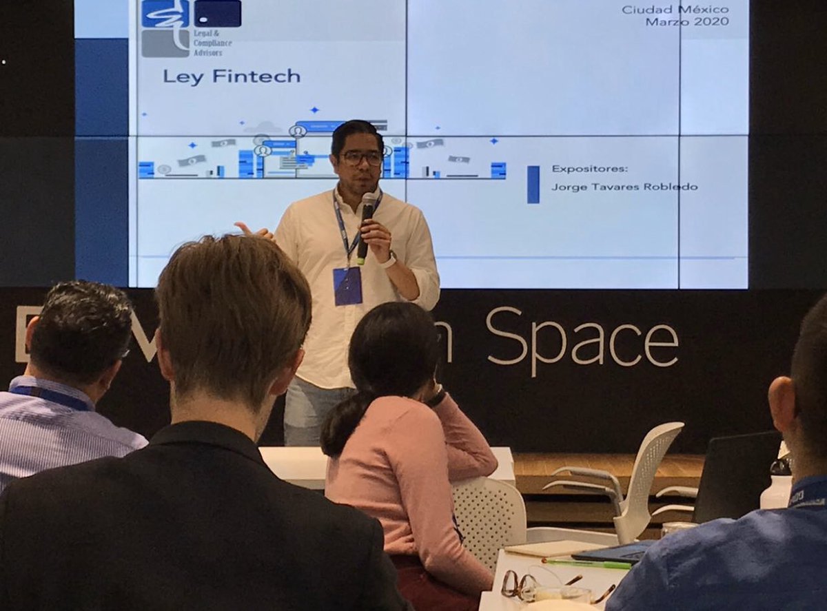 FintechUmx1's tweet photo. #JorgeTavares ense&ando #LeyFintech en nuestro curso de #Crowdfunding #BBVAOpenSpace #BBVAOpenInnovation @lcadvisors_ @BBVAInnovation @BBVAAPIMarket @BBVA_Mex @FintechUmx1 @AFICO_MX @crowdfundingmex @aaronbenitez_ @ElFinancieroTv @ElFinanciero_Mx #DesayunaComeCenaFintech https://t.co/BrkzTCGXvB