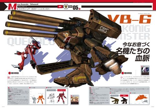 マクロスF に登場する、重可変爆撃機VB-6 #ケーニッヒモンスター