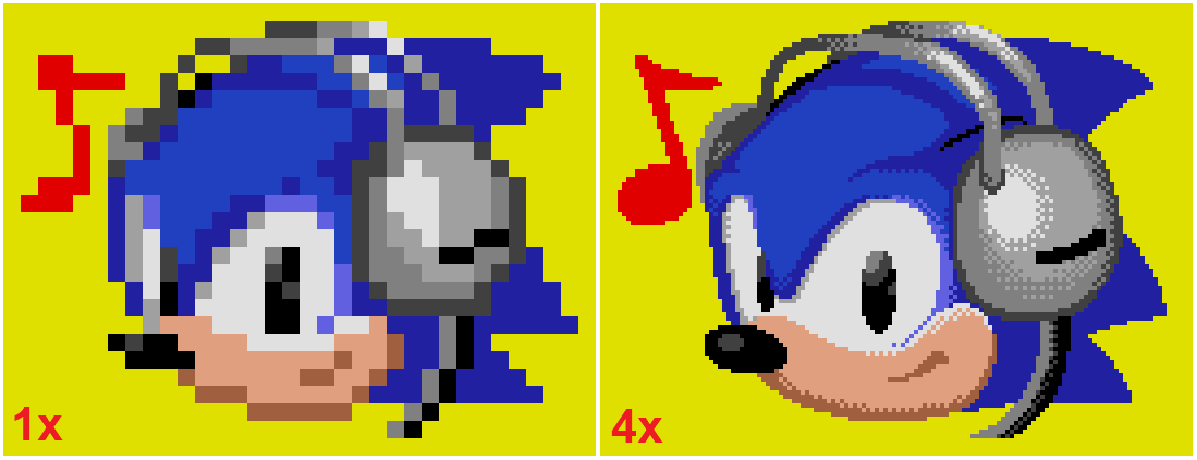 Sonic sprite animation tests