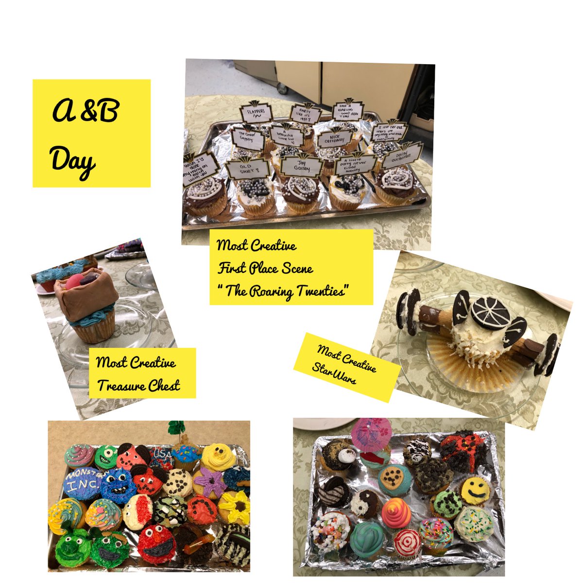 LiDebona's tweet photo. Cupcake Challenge Winners @MHSSPrincipal #MTPSpride https://t.co/QhB2OKobl1