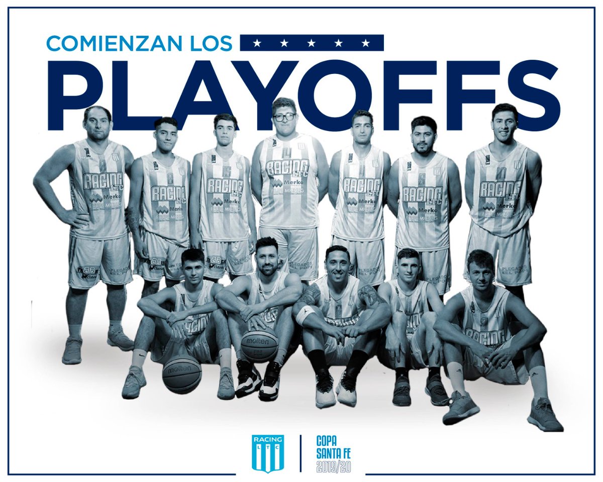 Racing_SC's tweet photo. Llegó el momento! Se viene lo más lindo del torneo; nos preparamos hace meses para esto; para estar acá entre los mejores  de la provincia y dejar la vida en cada pelota! Sabemos que no será fácil pero estamos listos ! 
A la guerra con estos Titanes !
Vamos por todo 💪🏀 https://t.co/uZQjliNbCD