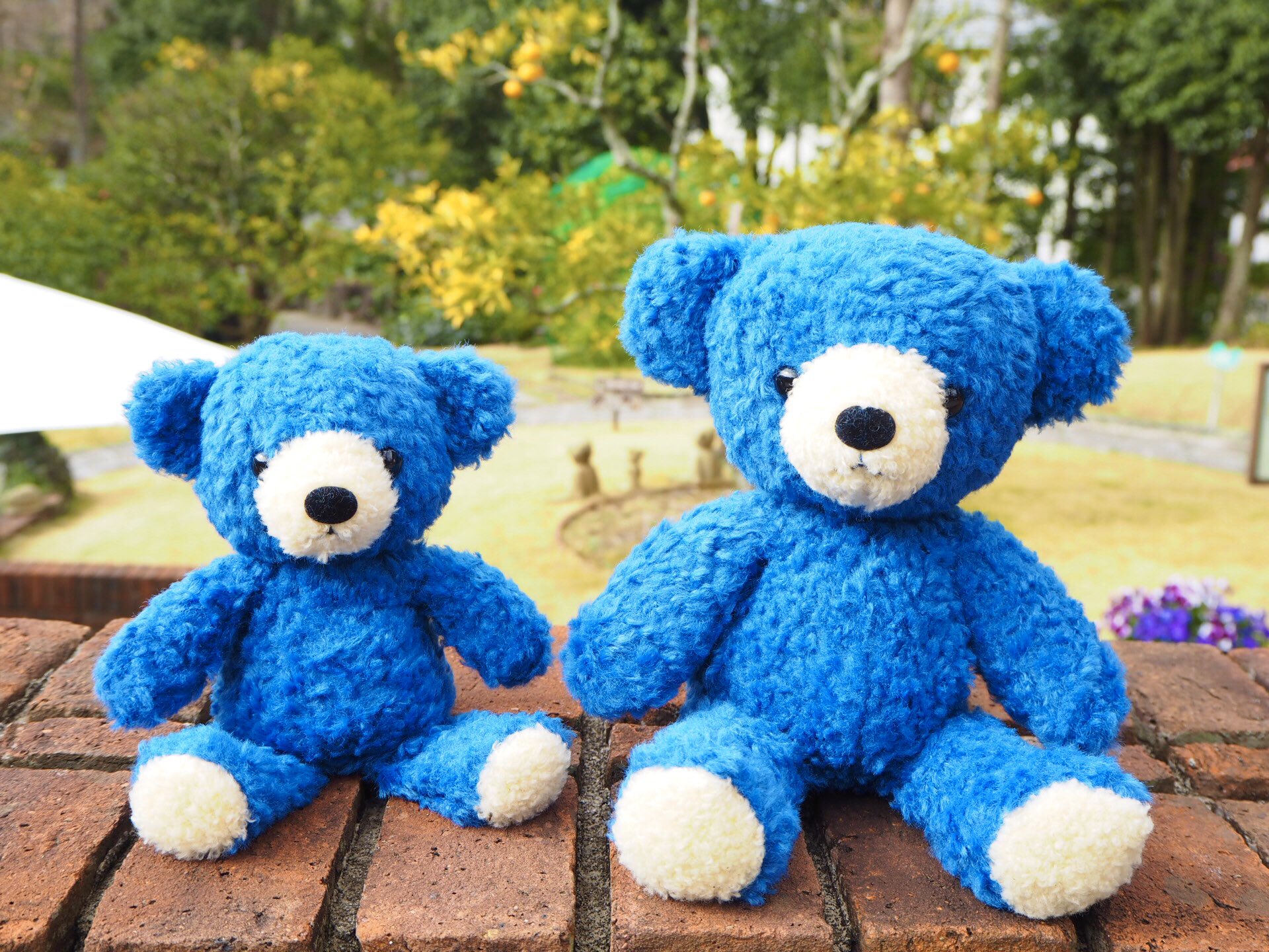 青と白のクマのぬいぐるみ Amazon｜[XLOYP] ぬいぐるみ 特大 65cm クマ くま 青い3