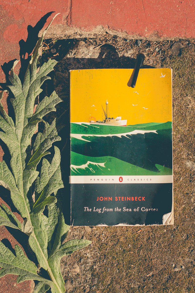 kellock_'s tweet image. In #othernews, 80 years ago today Steinbeck set out from Monterey with Ed Ricketts and a small crew on an epic six-week, 4,000-mile voyage to survey marine life in the Sea of Cortez. Embarkation Day! 

Quick and delightful read, for the win. 
My copy: