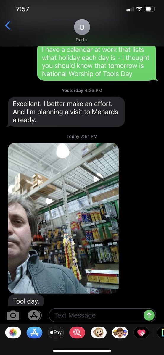 SlimReaper22's tweet photo. Dads live for Tool Day. https://t.co/4zh6vazJfA
