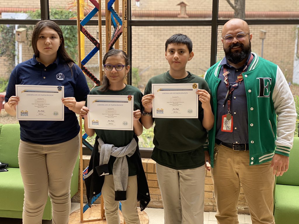 edison_school's tweet photo. Thank you @jpizano for providing our students with the Name that Book experience. Students enjoyed a celebratory lunch today! @LopezprinciPAL @HISDEastArea https://t.co/CFC9i7CwEf