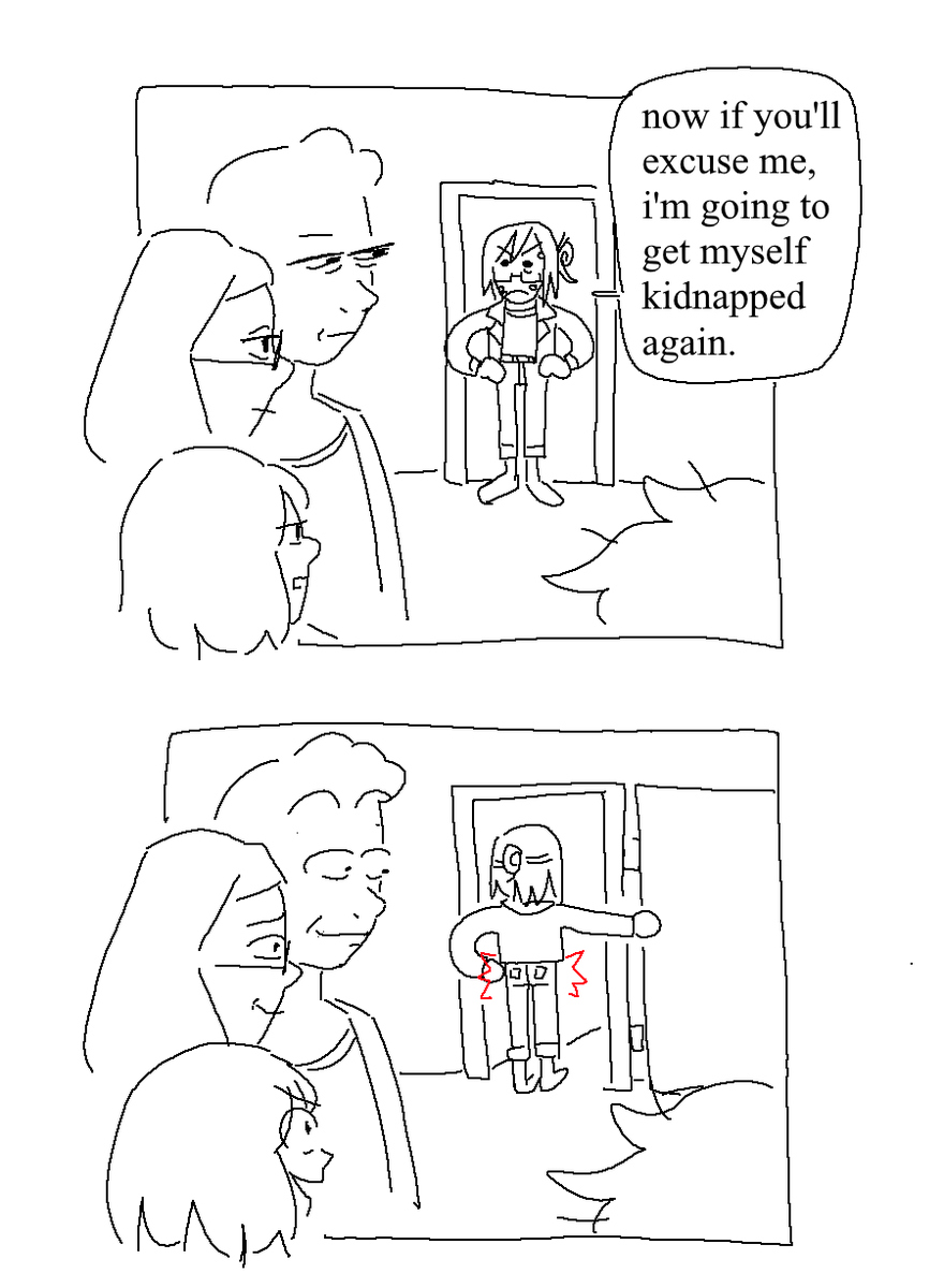 doodle comic about jon havin a flat ass 