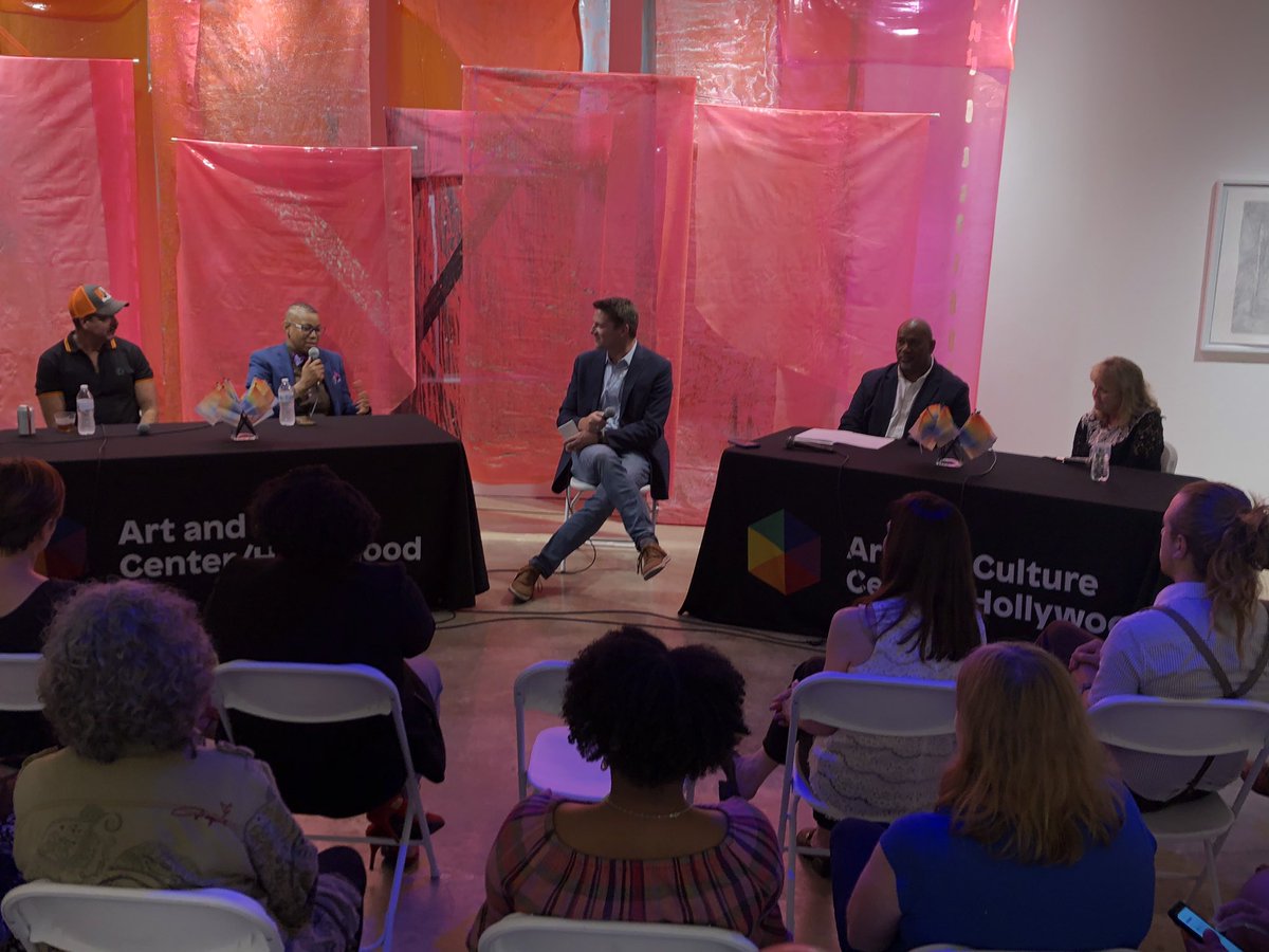 acch's tweet image. Thanks to our panel Freddy Rodriguez, Karen Prescod, Tori Gabriel and David Weaver and to our moderator Todd Delmay for our wonderful conversations! Thanks to everyone who attended! It was an amazing night with some great thoughts, and stories from all involved.  #opendialogues