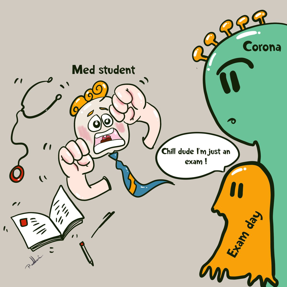 Med students preparing for exams <a href="/IDdocAdi/">Adi</a>  instagram.com/p/B9nWSNOBud5/…