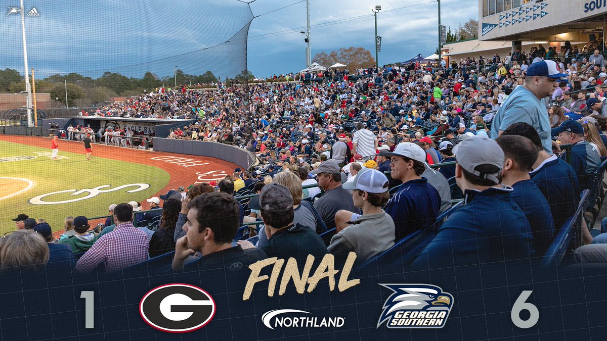 GSAthletics_BSB's tweet image. BALLGAME

Eagles complete the sweep over the buLLLdogs!

#HailSouthern