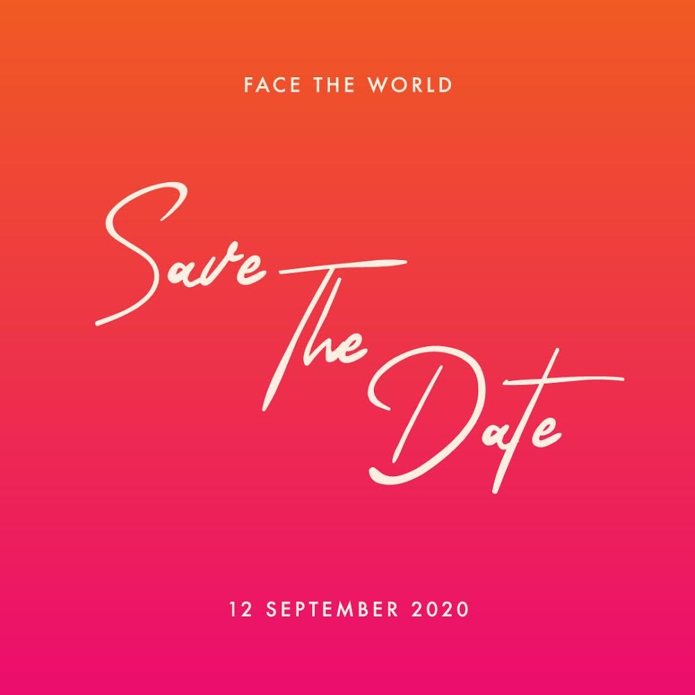 Due to the impact of global events the #PartyWithPurpose now has a new date. The 30th Annual Face The World Gala will now take place on Saturday, September 12th, 2020. #FTWF2020 #Giving