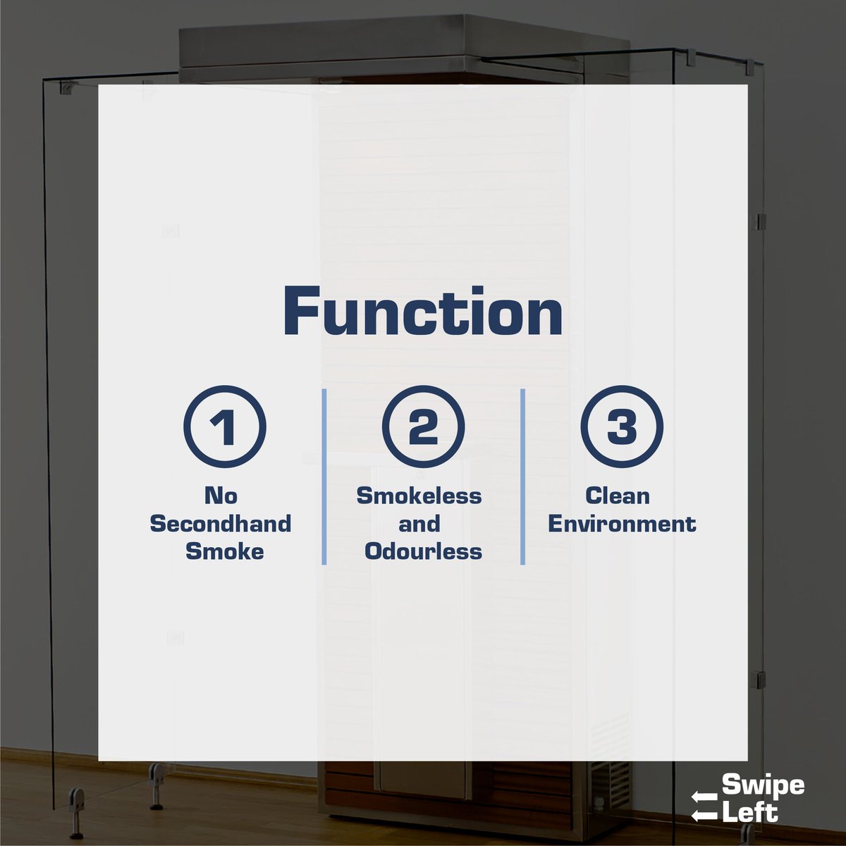 SmokeSolutionEU's tweet photo. Meet our Indoor Smoking Cabins.
Our Indoor Smoking Cabins are suitable for business buildings such as airports, casinos, restaurants, hotels and other districts.

Interested in our product?
Let’s discuss!

info@smokesolution.com
+45 56204040

#SmokingCabin #SmokeSolution https://t.co/jgD9Gjb0zR