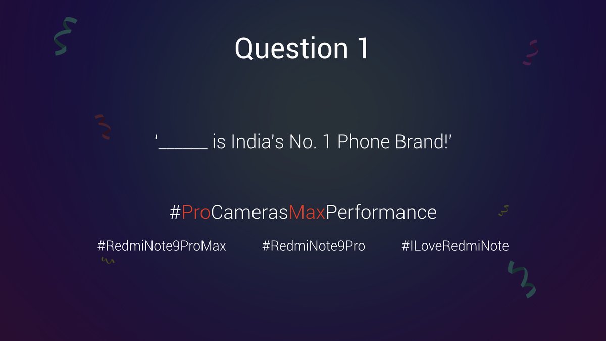 Redmi India tweet media