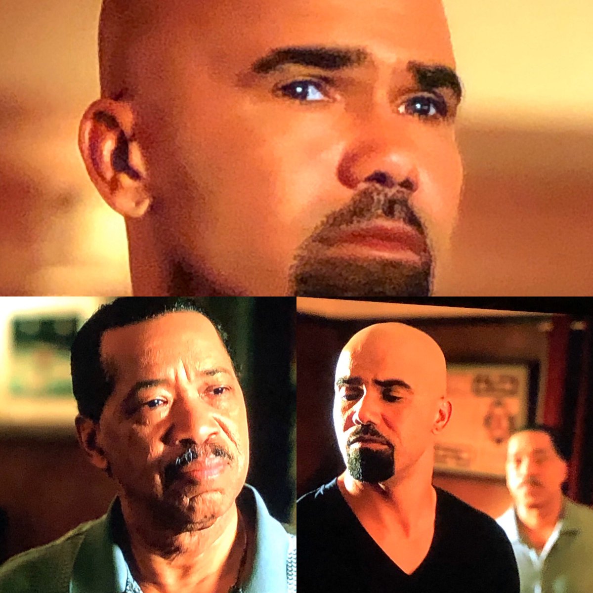 BookofHondo's tweet photo. Damn those Harrelson men!! You all gonna stop making me cry at the end of these episodes! @shemarmoore @ObbaBabatunde @SWATWritersRoom @swatcbs @TXSWATWriter @ARThomasTV #waterproofmascara #fiyah #passthetissue https://t.co/zkxdhufuS6