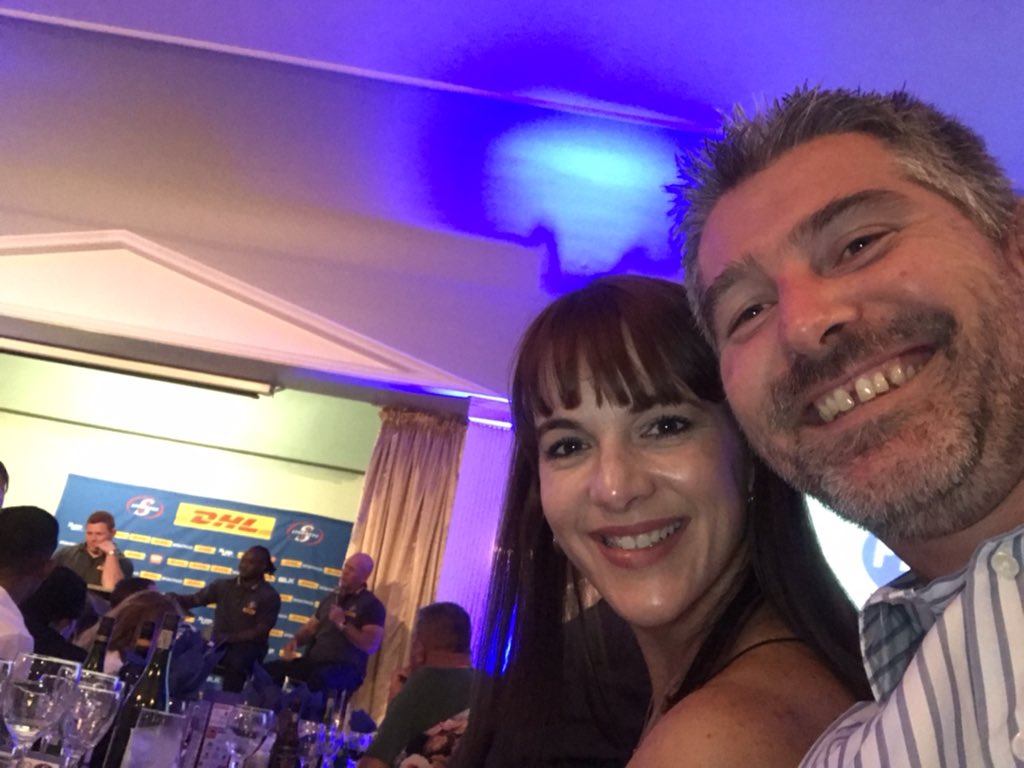 Marius_Bio's tweet photo. Top evening @playersfund_sa annual fund raiser. Some great company all around and over a 100k raised 👏🏻 #causethatmatters #stormers #topmc #forewardswithskill https://t.co/vxXQ9Ww5Qj