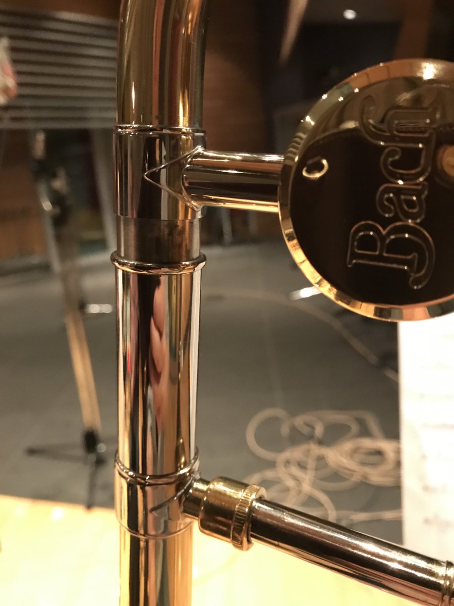 YoichiMurata's tweet photo. #Bach16 #カスタム #ベルコンバーチブル #トロンボーン #trombone #乃木坂ソニースタジオ https://t.co/v6n2pdSQmx