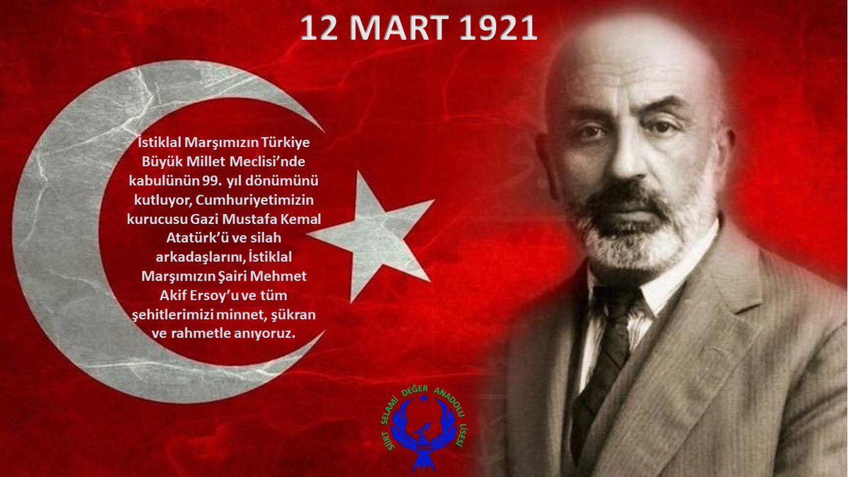 “Allah Bu Millete Bir Daha İstiklal Marşı Yazdırmasın.”<a href="/ziyaselcuk/">Ziya Selçuk</a> @alifuatatik <a href="/mem_siirt/">Siirt İl Millî Eğitim Müdürlüğü</a> <a href="/dnzdp1979/">Deniz Edip</a> @hmzaydg <a href="/SiirtValiligi/">Siirt Valiliği</a>