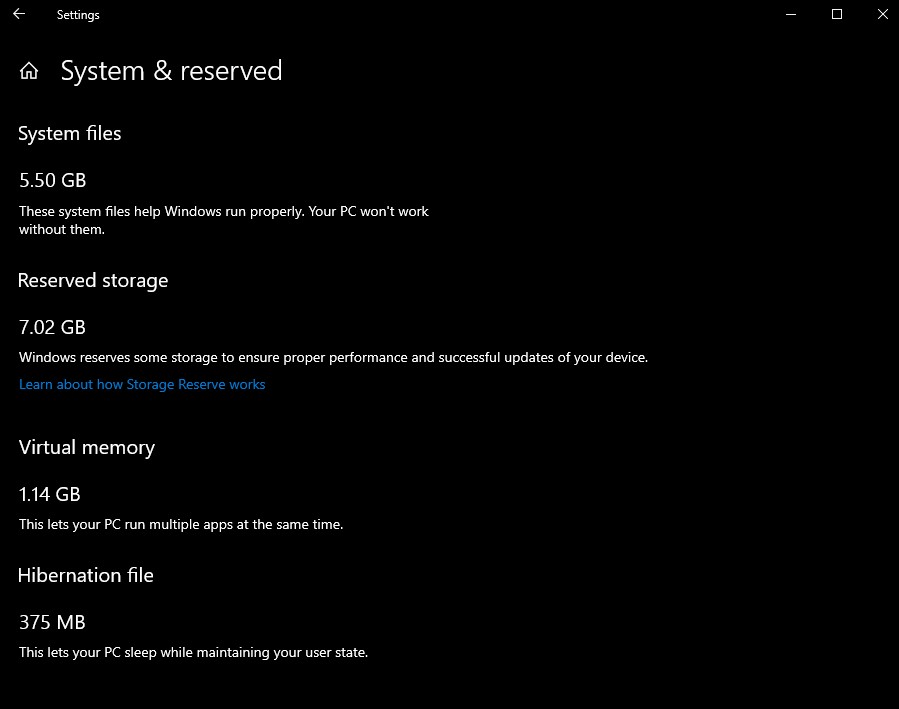 ghacks's tweet photo. Windows 10 version 2004: better Reserved Storage management #windows10 #reservedstorage #microsoft
https://t.co/s7TMgoyQY8 https://t.co/Pt3cpvNgzF