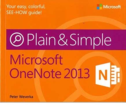 Download In Pdf Microsoft Onenote 13 Plain Simple Plain Am