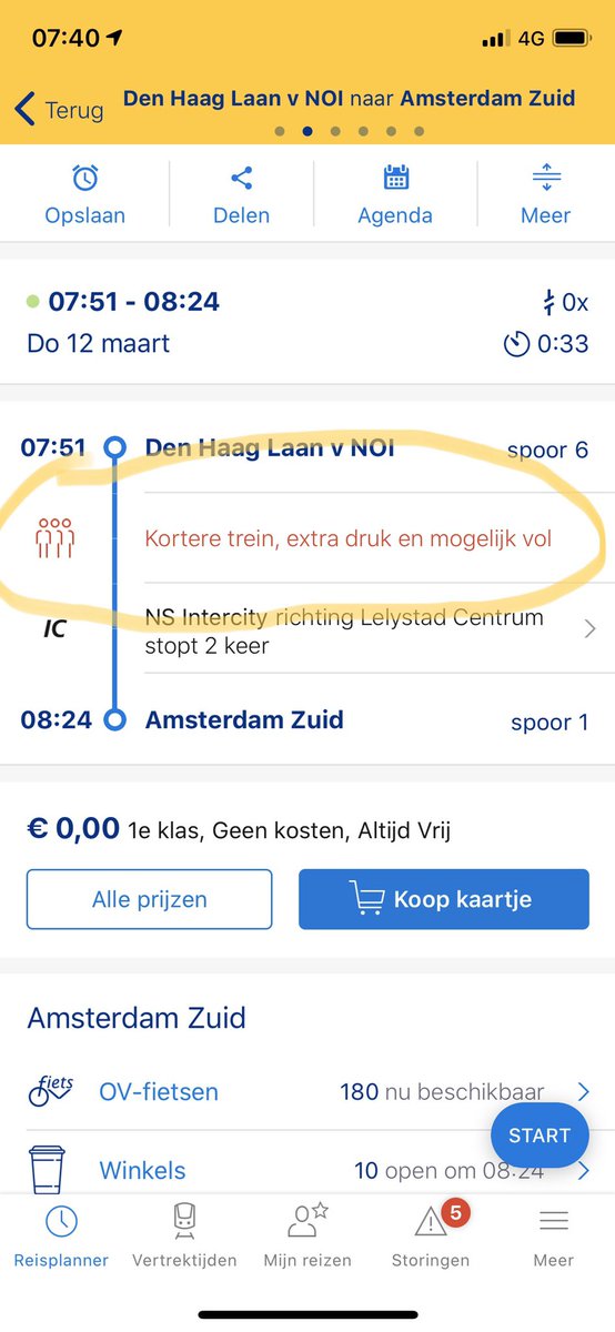 Lekker bezig <a href="/NS_online/">NS online</a> , laten we vooral nu lekker dicht op elkaar gaan staan... 😷 pffff