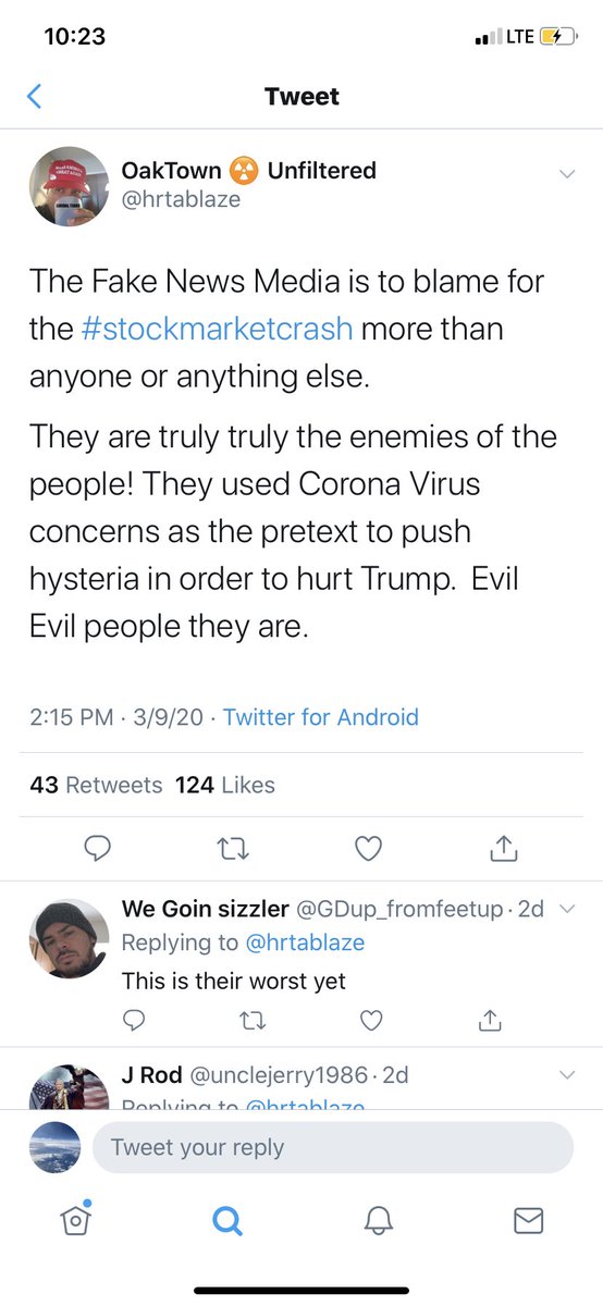 BeezKickz's tweet photo. Still think they’re pushing hysteria? This didn’t age well did it! Wow that feeling really stupid must taste bad! Hahahahaha https://t.co/3XdH3S5c87