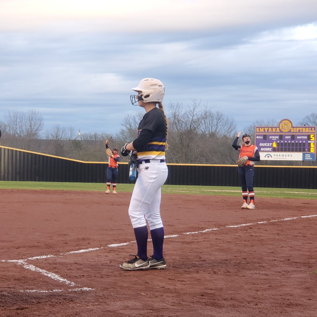 AnnaLay2022's tweet photo. Tough loss for a home opener. Errors will get you every time. Went 3 for 4 with 2 singles and a triple. We will be stronger next time. #annalay2022 #100yearsoftradition https://t.co/oxQU1XypXq