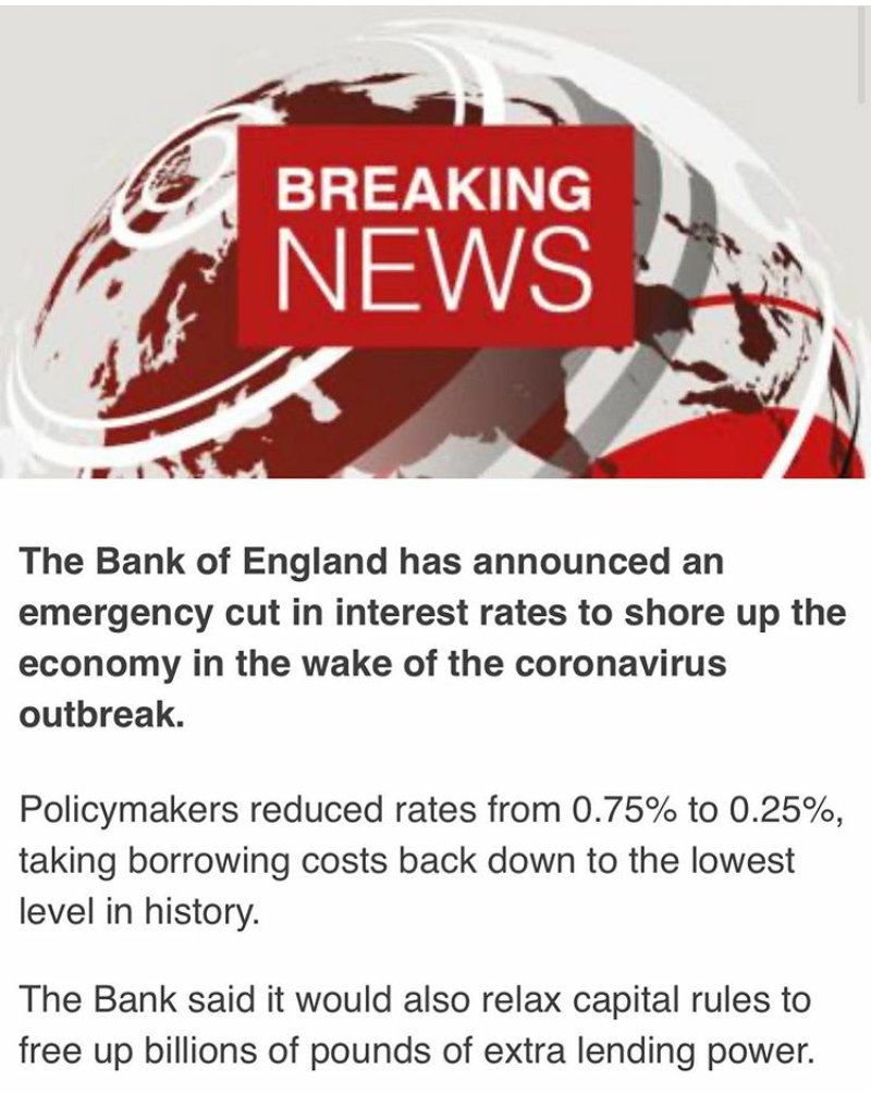 DevDoshLtd's tweet photo. Big news to wake up to today.
Savers taking another kick in the pants as their money in the bank devalues even more against inflation.

#fixedincome #investing #alternativeinvestment #DevDosh https://t.co/JS1JLVT10s