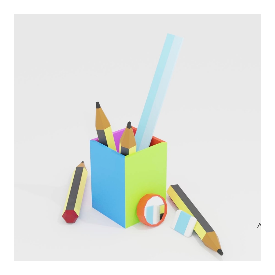 MrAshraq's tweet photo. Warm up exercise for 3D animation class. Topic on how to add materials onto objects by using #Blender3D https://t.co/kXszwUzWVJ