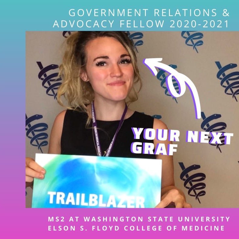 BaillieAnneMD's tweet photo. So excited to see all of the wonderful things @BealerReilly does as the @AMAmedstudents GRAF next year. ❤️ #WomenInMedicine #Trailblazer https://t.co/5eF4z2pHc6