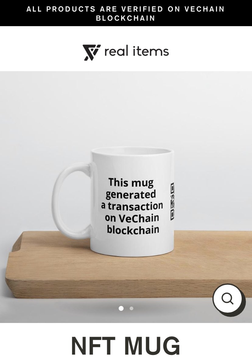 Cool contest from <a href="/itemsdapp/">Real Items</a> to win some merch ragged on the VeChain Blockchain.