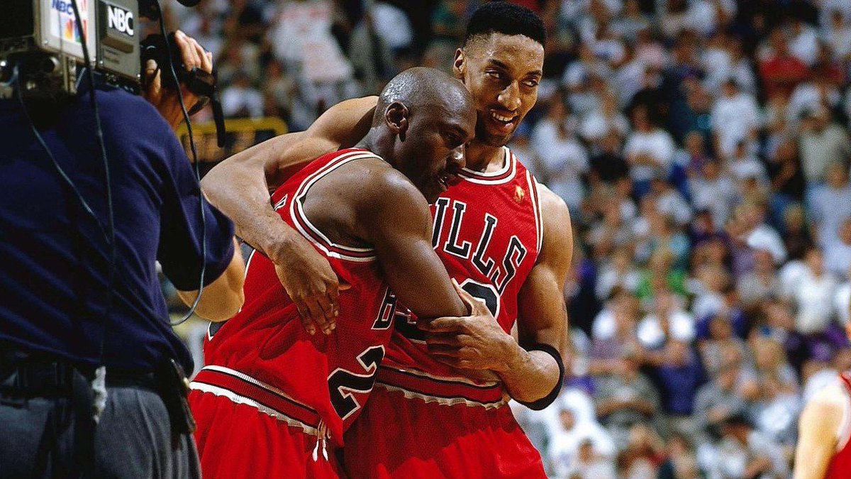 B1ackSchefter's tweet photo. Michael Jordan was playing with a virus before it was cool.... https://t.co/xS0ZcgsDkU