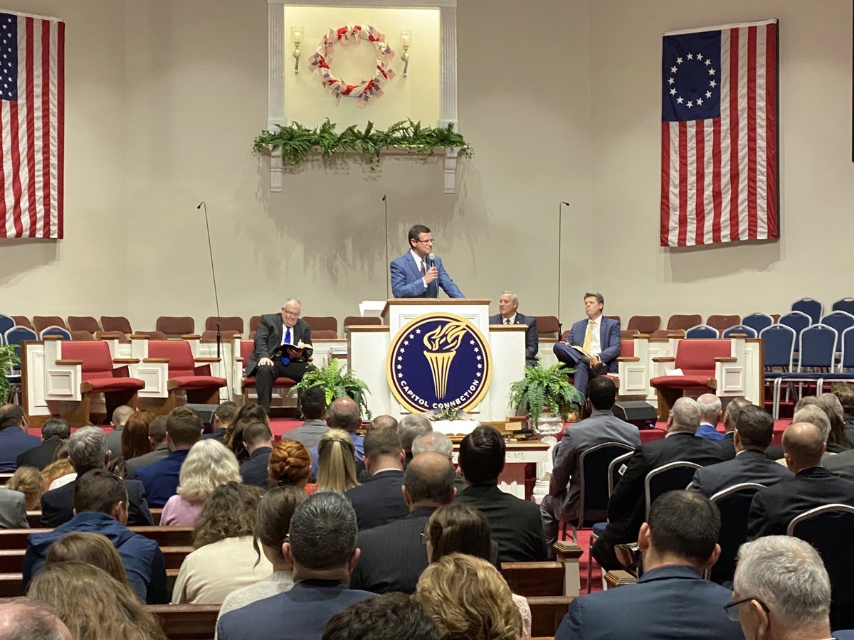 Scott_Pauley's tweet photo. It was a privilege to speak tonight at #CapConn20 for @AwakeAmericaDC. Great crowd of pastors and believers from across the country. A true spirit of prayer and revival. God is using @TMichaelCreed and their team to make a difference in our nation’s Capitol. Pray for their work! https://t.co/HN4T5Imb6o