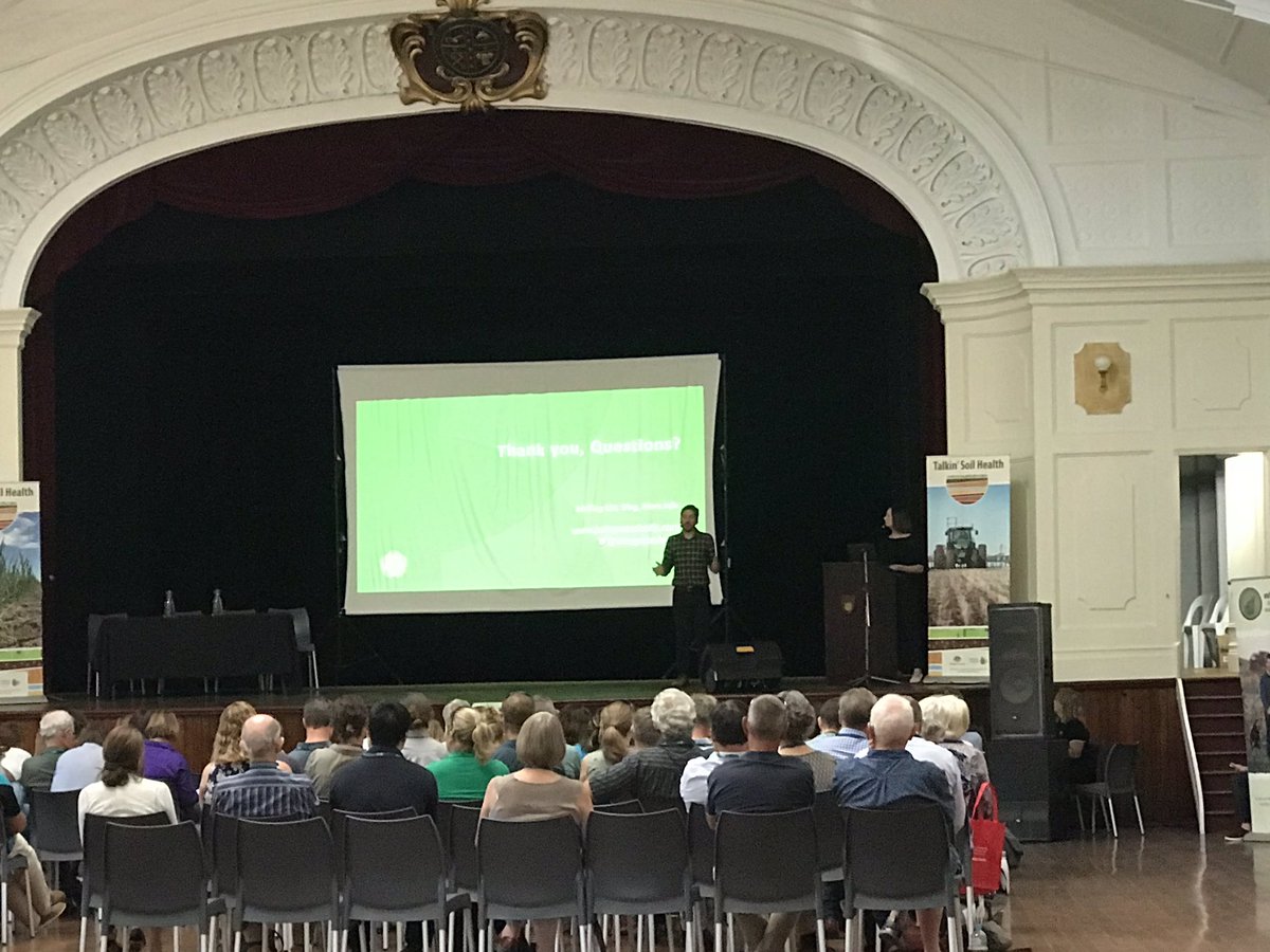 Take home message. “Soil biodiversity is the natural capital of farming” <a href="/IntegratedSoils/">Joel Williams</a> #TSH2020 #SoilHealth