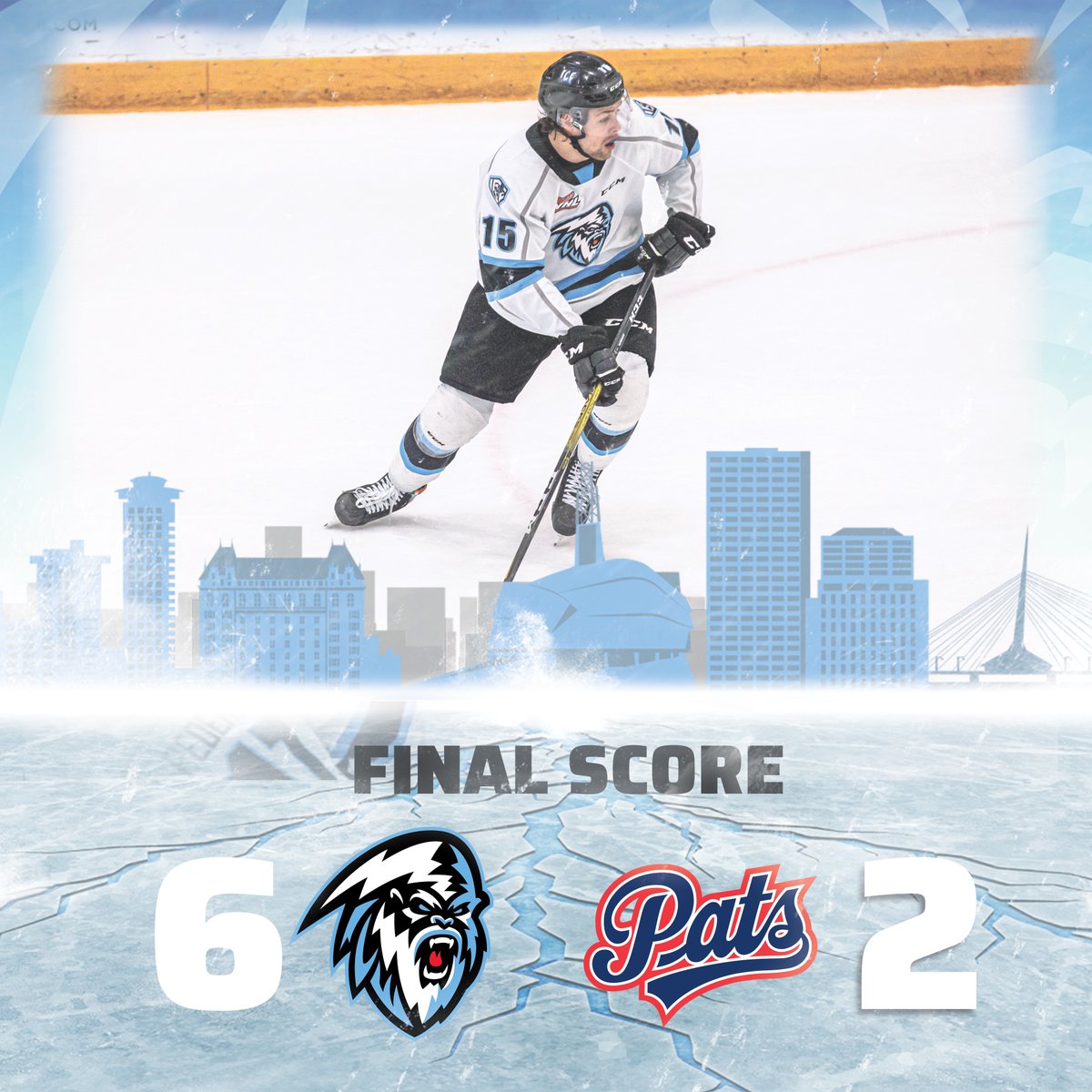 WHLWpgICE's tweet image. Big win in Regina! #FeelTheFreeze #FreezeTheMoment