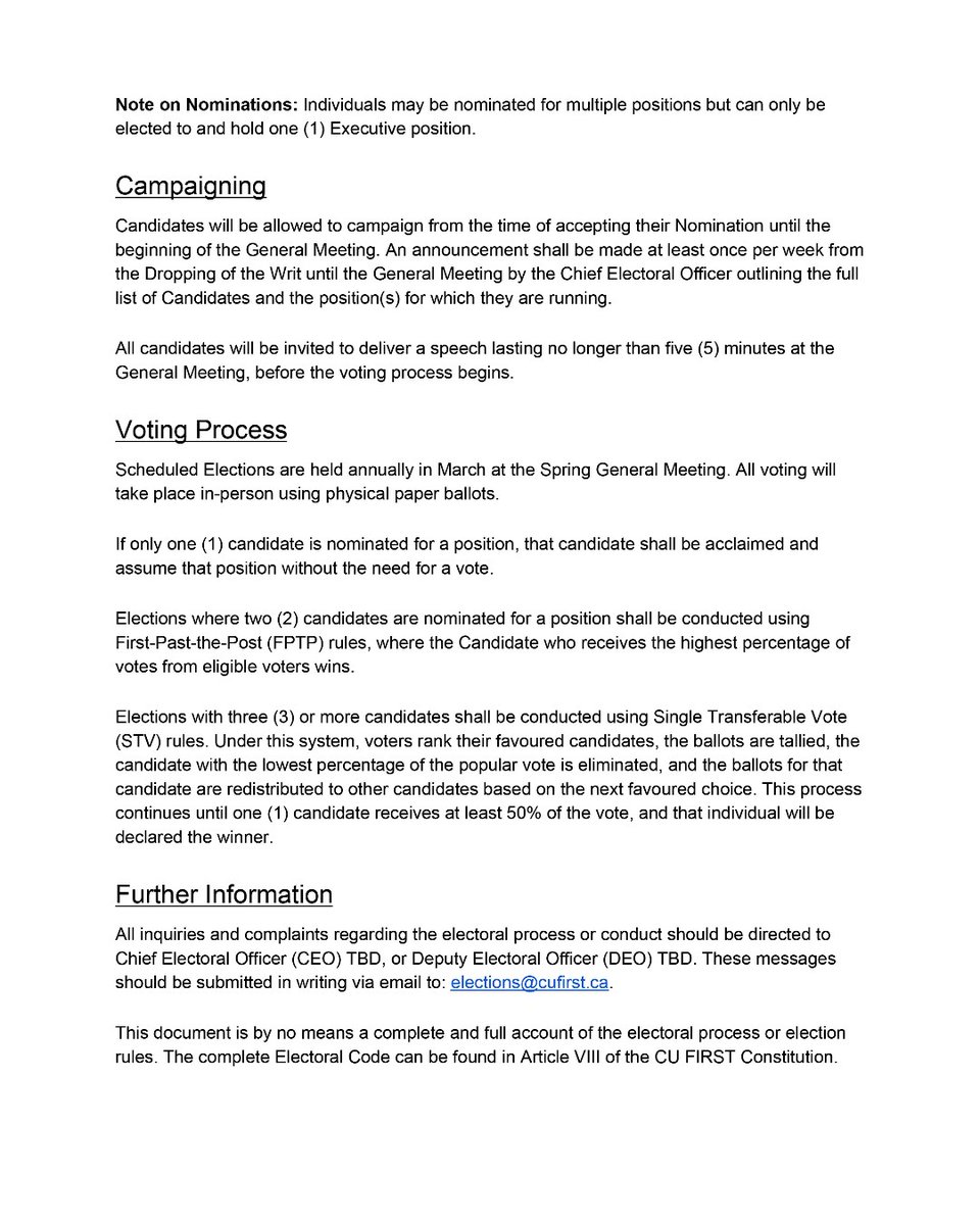 Hello everyone! Please be aware that we are officially kicking off the 2020 CU FIRST Executive election. For more information, please read the full Writ of Election here: drive.google.com/file/d/1IImbX7…
