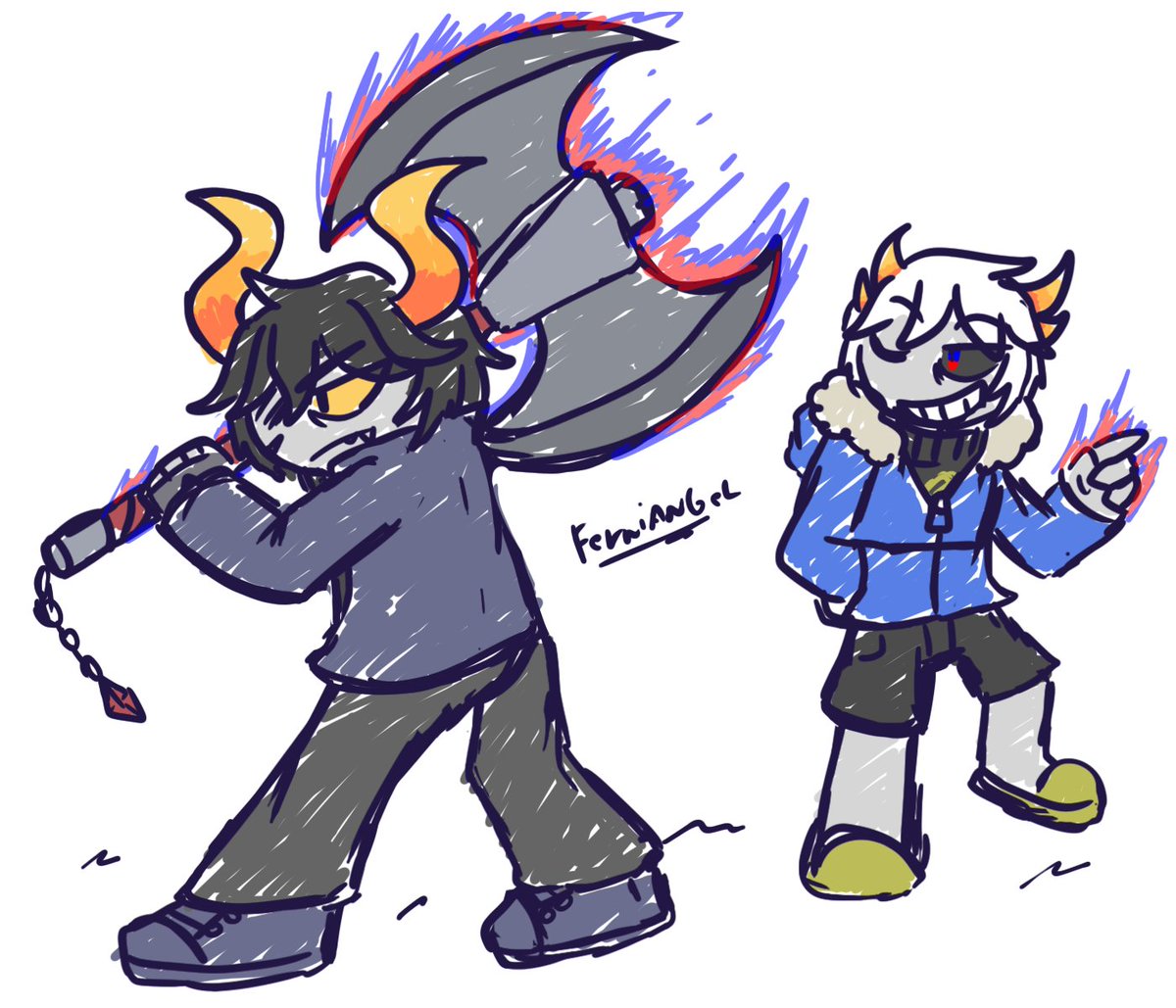FerniAngel's tweet photo. Finally, Cheatstuck was released (only in Spanish for the moment) and I can already draw my angry boy
Porque es un amargado enojón y me es dibujable para mi ~
#cheatstuck @Cheatstuck_CS https://t.co/6tNadcyNb3