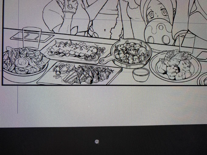 どちゃくそ描いてるけど塗りたし部分がガッツリ消えるのが泣ける 